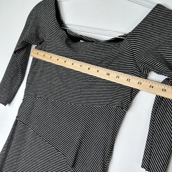 Bailey 44 Tiered Bandage Dress Womens Size Small Black White - Picture 6 of 11